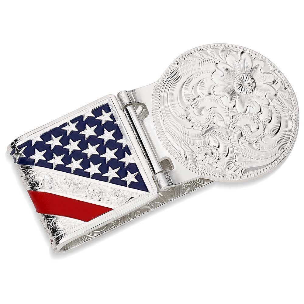 3691 Made in the USA Western Lifestyle Money Clip American Made Liberty